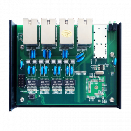 Ethernet-SW8 Ethernet-коммутатор, 8 портов 10/100 Мбит/с.