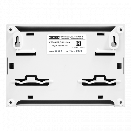 С2000-КДЛ-Modbus - Контроллер двупроводной линии связи с гальванической изоляцией (до 127 адресных устройств - датчиков или реле). Поддержка интерфейса RS-485 (Modbus)