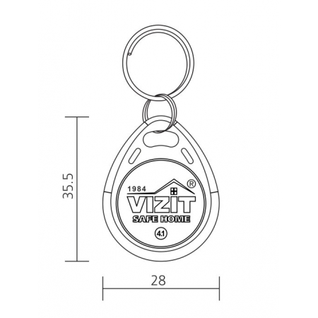 Ключ VIZIT-RF3.1