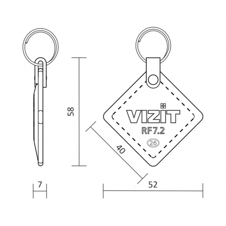 VIZIT-RF7.2 black