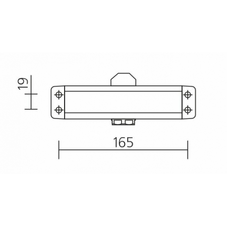 Доводчик VIZIT- DC303W ARCTIC