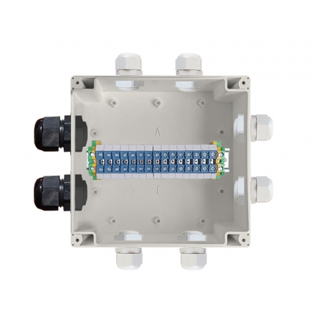 Коробка силовая распределительная IP66 АЯКС-1, 16 мм2 (163х118х66)