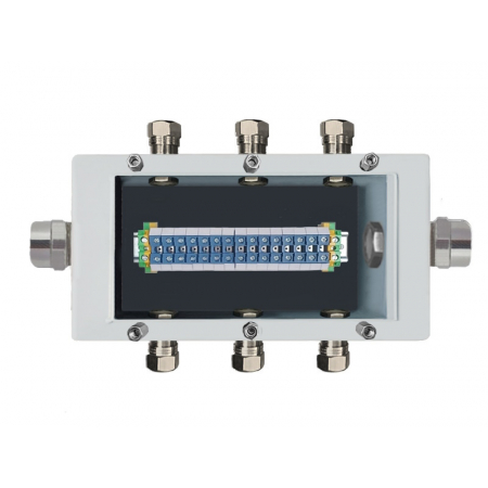 Коробка силовая распределительная IP66 АЯКС-1, 16 мм2 (163х118х66)