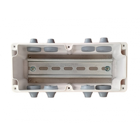 Коробка распределительная с DIN-рейкой КСП 163х125х86 АЯКС IP66/IP67