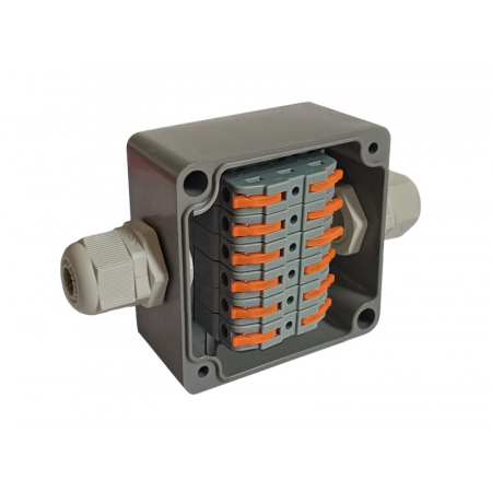 Коробка пылевлагонепроницаемая G366 A АЯКС IP66/IP65, 82x80x55 (крепление винт/бонка)