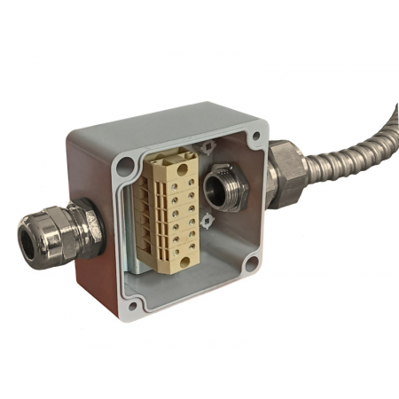 Коробка пылевлагонепроницаемая G366 A АЯКС IP66/IP65, 82x80x55 (крепление винт/бонка)