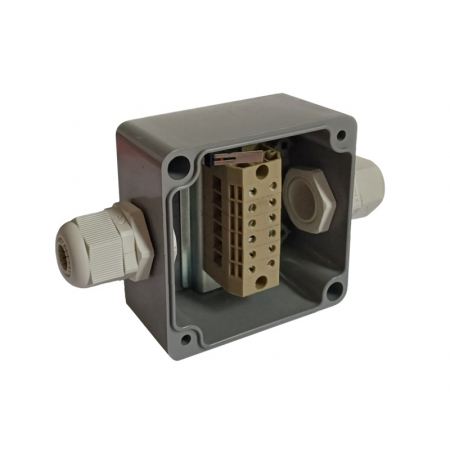 Коробка пылевлагонепроницаемая клеммная G366 А К АЯКС IP66/IP65, 82x80x55