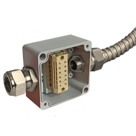 Коробка пылевлагонепроницаемая клеммная G366 А МВ К АЯКС IP66/IP65, 82x80x55