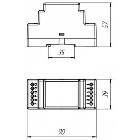Источник питания АЯКС 220/12-3А DIN