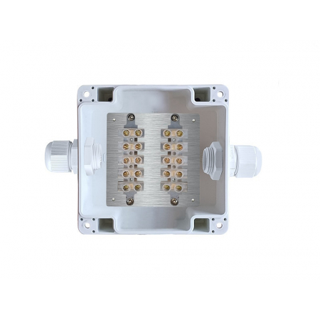 Коробка распределительная наружная герметичная КРН-10-DIN Wago IP68 100х100х60 АЯКС
