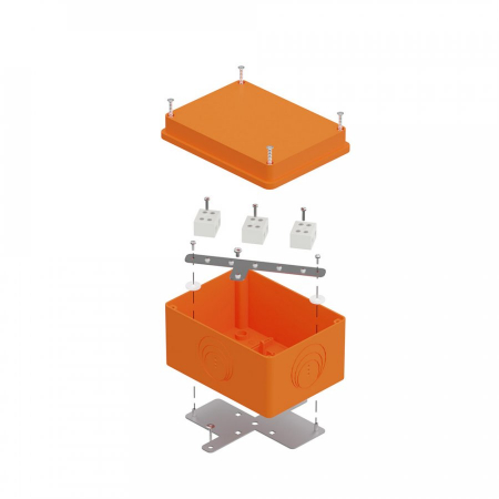 Коробка огнестойкая для о/п 40-0351-FR10.0-6 E15-E120 RAL2003 150х110х90 (6 шт/кор) Промрукав