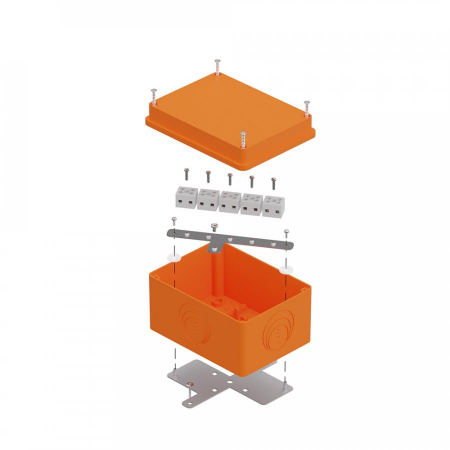Коробка огнестойкая для о/п 40-0351-FR1.5-10 E15-E120 RAL2003 150х110х90 (6 шт/кор) Промрукав