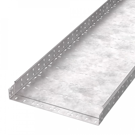 Лоток перфорированный Профи HDZ 500х80х6000 (2,0 мм) (12 м/уп) Промрукав