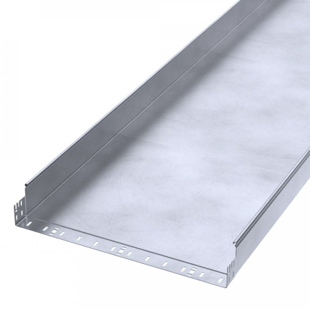 Лоток неперфорированный Профи INOX (AISI 316) 600х100х3000 (1,5 мм) (6 м/уп) Промрукав