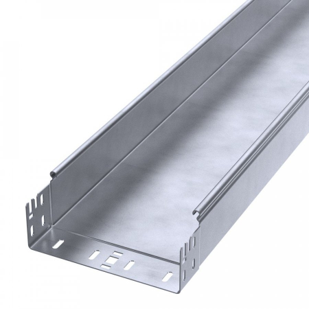 Лоток неперфорированный Профи INOX (AISI 316) 200х80х3000 (2,0 мм) (6 м/уп) Промрукав