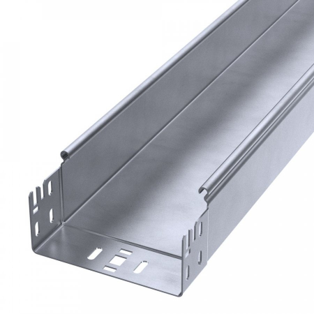 Лоток неперфорированный Профи INOX (AISI 316) 150х80х3000 (1,5 мм) (6 м/уп) Промрукав
