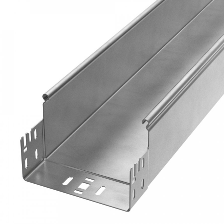 Лоток неперфорированный Профи INOX (AISI 304) 150х100х6000 (1,2 мм) (12 м/уп) Промрукав
