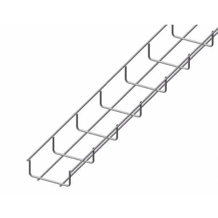 Лоток проволочный 60х30х3000 INOX (AISI 304) (3 м/уп) Промрукав