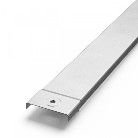 Крышка лотка INOX (AISI 304) 50х3000 (0,8 мм) (3 м/уп) Промрукав