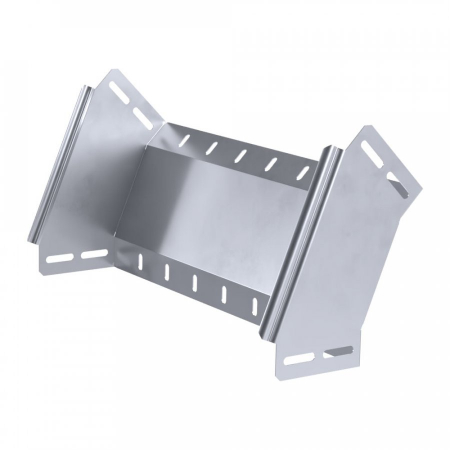 Угол вертикальный внешний 90 градусов Стандарт INOX (AISI 316) 400х100 (0,8 мм) Промрукав