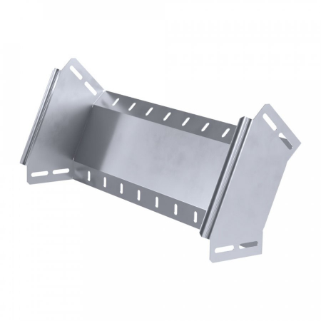 Угол вертикальный внешний 45 градусов Стандарт INOX (AISI 316) 500х100 (0,8 мм) Промрукав