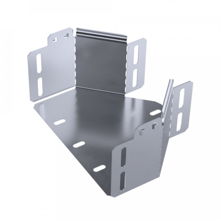 Переходник симметричный Стандарт INOX (AISI 316) 200х100х100 (0,7 мм) Промрукав