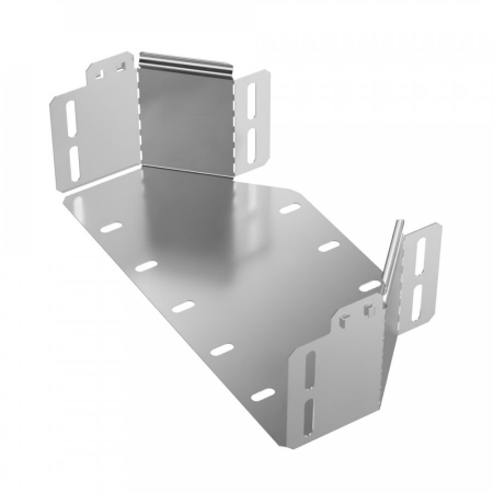 Переходник симметричный Стандарт INOX (AISI 304) 300х200х100 (0,7 мм) Промрукав