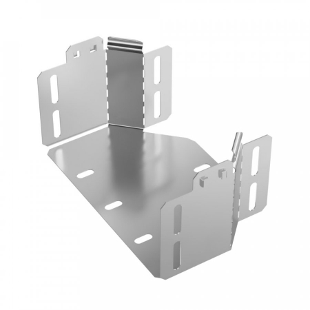 Переходник симметричный Стандарт INOX (AISI 304) 200х150х100 (0,7 мм) Промрукав