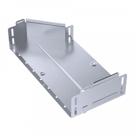 Переходник правый Стандарт INOX (AISI 316) 400х300х100 (0,8 мм) Промрукав