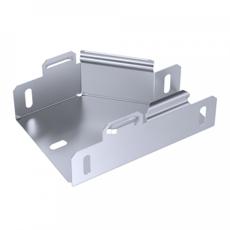 Переходник правый Стандарт INOX (AISI 316) 100х50х50 (0,7 мм) Промрукав