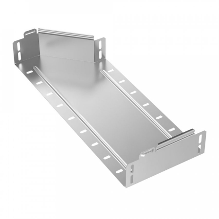 Переходник правый Стандарт INOX (AISI 304) 500х400х80 (0,8 мм) Промрукав