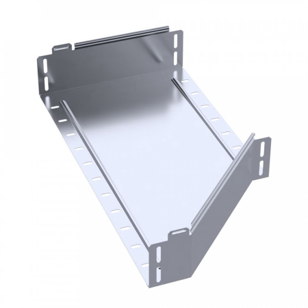 Переходник левый Стандарт INOX (AISI 316) 600х400х100 (0,8 мм) Промрукав