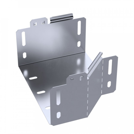 Переходник левый Стандарт INOX (AISI 316) 200х150х100 (0,7 мм) Промрукав