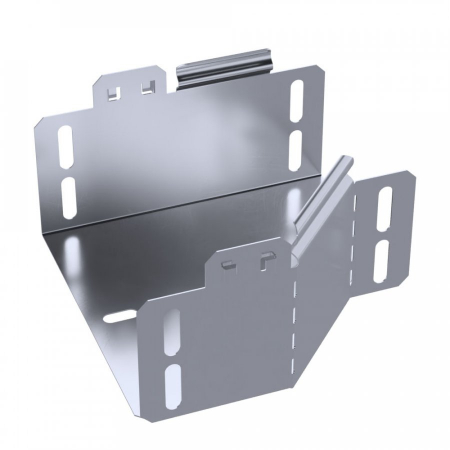 Переходник левый Стандарт INOX (AISI 316) 150х100х80 (0,7 мм) Промрукав