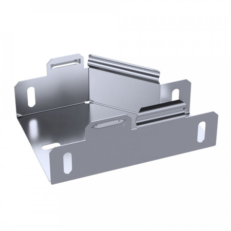 Переходник левый Стандарт INOX (AISI 316) 100х50х50 (0,7 мм) Промрукав