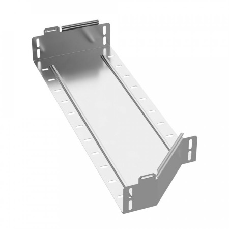 Переходник левый Стандарт INOX (AISI 304) 600х500х80 (0,8 мм) Промрукав