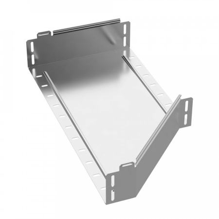 Переходник левый Стандарт INOX (AISI 304) 600х400х100 (0,8 мм) Промрукав