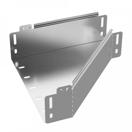 Переходник левый Стандарт INOX (AISI 304) 300х100х100 (0,7 мм) Промрукав