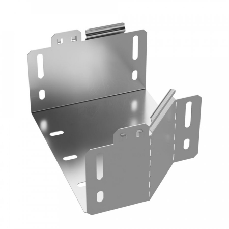 Переходник левый Стандарт INOX (AISI 304) 200х150х100 (0,7 мм) Промрукав