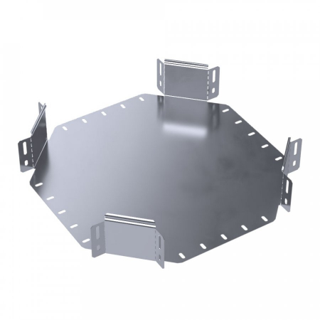Ответвитель Х-образный Стандарт INOX (AISI 316) 300х100 (0,8 мм) Промрукав