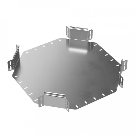 Ответвитель Х-образный Стандарт INOX (AISI 304) 300х80 (0,8 мм) Промрукав