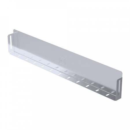 Заглушка лотка Стандарт INOX (AISI 316) 600х100 (0,7 мм) Промрукав