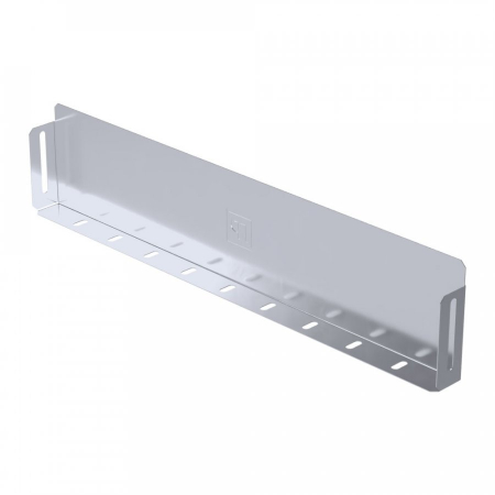 Заглушка лотка Стандарт INOX (AISI 316) 500х100 (0,7 мм) Промрукав