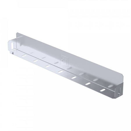 Заглушка лотка Стандарт INOX (AISI 316) 400х50 (0,7 мм) Промрукав
