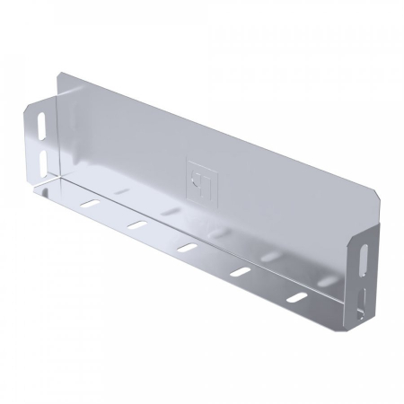 Заглушка лотка Стандарт INOX (AISI 316) 300х80 (0,7 мм) Промрукав