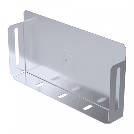 Заглушка лотка Стандарт INOX (AISI 316) 200х100 (0,7 мм) Промрукав