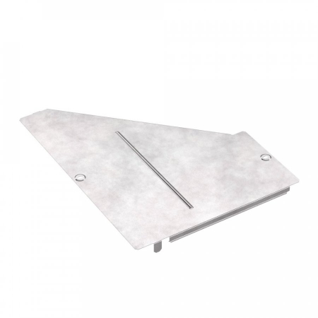 Крышка переходника правого Стандарт 500х200 (0,8 мм) Промрукав