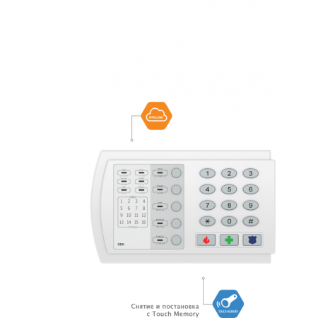 Контакт GSM-9 с внешней антенной (версия 2)