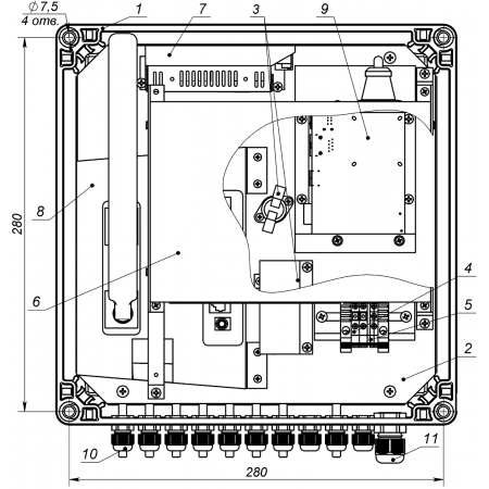 УСВР-8-PoE/GSM/Wi-Fi