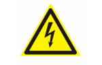 Плёнка (W-08)  Опасность поражения электрическим током